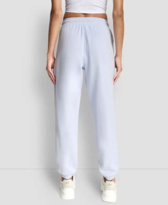 Women's Varsity Embroidered Logo Relaxed Pockets Pull-On Joggers