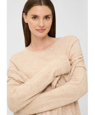 Women's Melange Yarn Sweater