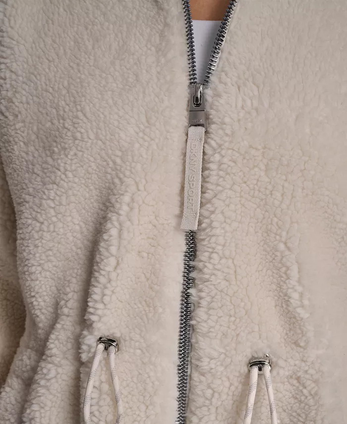 Women's Sherpa Mock Neck Jacket - thumbnail 6
