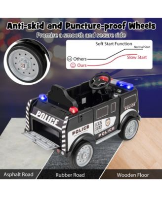 12V Battery Powered Electric Vehicle with 3 Speeds and Megaphone