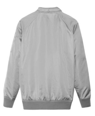 Women's Satin Bomber Jacket