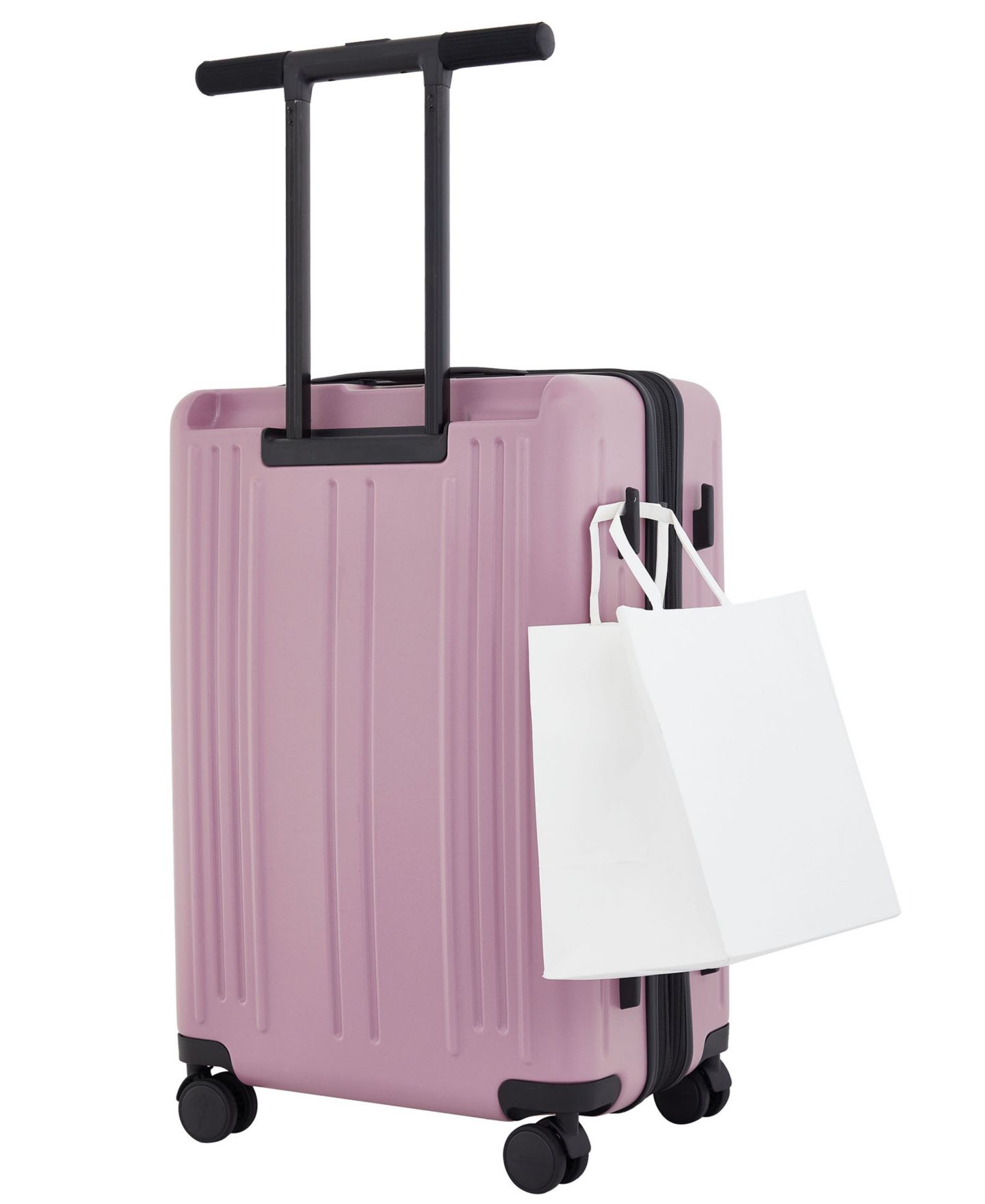 Чемоданы SCOTCH & SODA Eindhoven 3-Pc. Wing-On Rolling Hardside Luggage Set, цвет: Розовый — фото 7