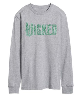 Men's Wicked Part 2 Twisted Tree Branch Logo Graphic Printed Long-Sleeve T-Shirt