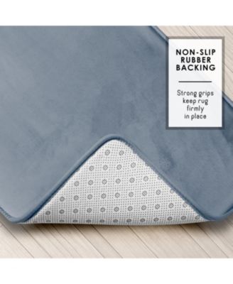 Non-Slip, Ultra Soft Plush, Memory Foam Bath Rug - Large 20"x32"