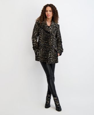 Women's Dropped Waist Peacoat