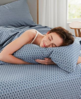 Super 144-Thread Count Cotton 3-Pc. Sheet Set, Twin