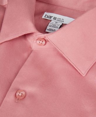 Men's Sateen Solid Dress Shirt, Macy's Exclusive