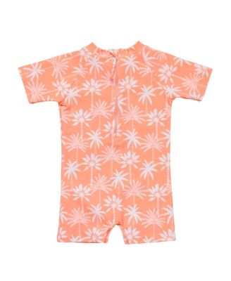 Baby Boys Cali Palms Recycled SS Sunsuit