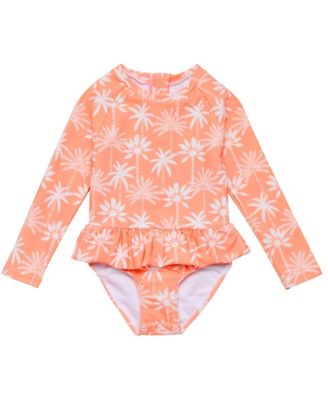 Baby Girls Cali Palms Recycled Skirt Surf Suit