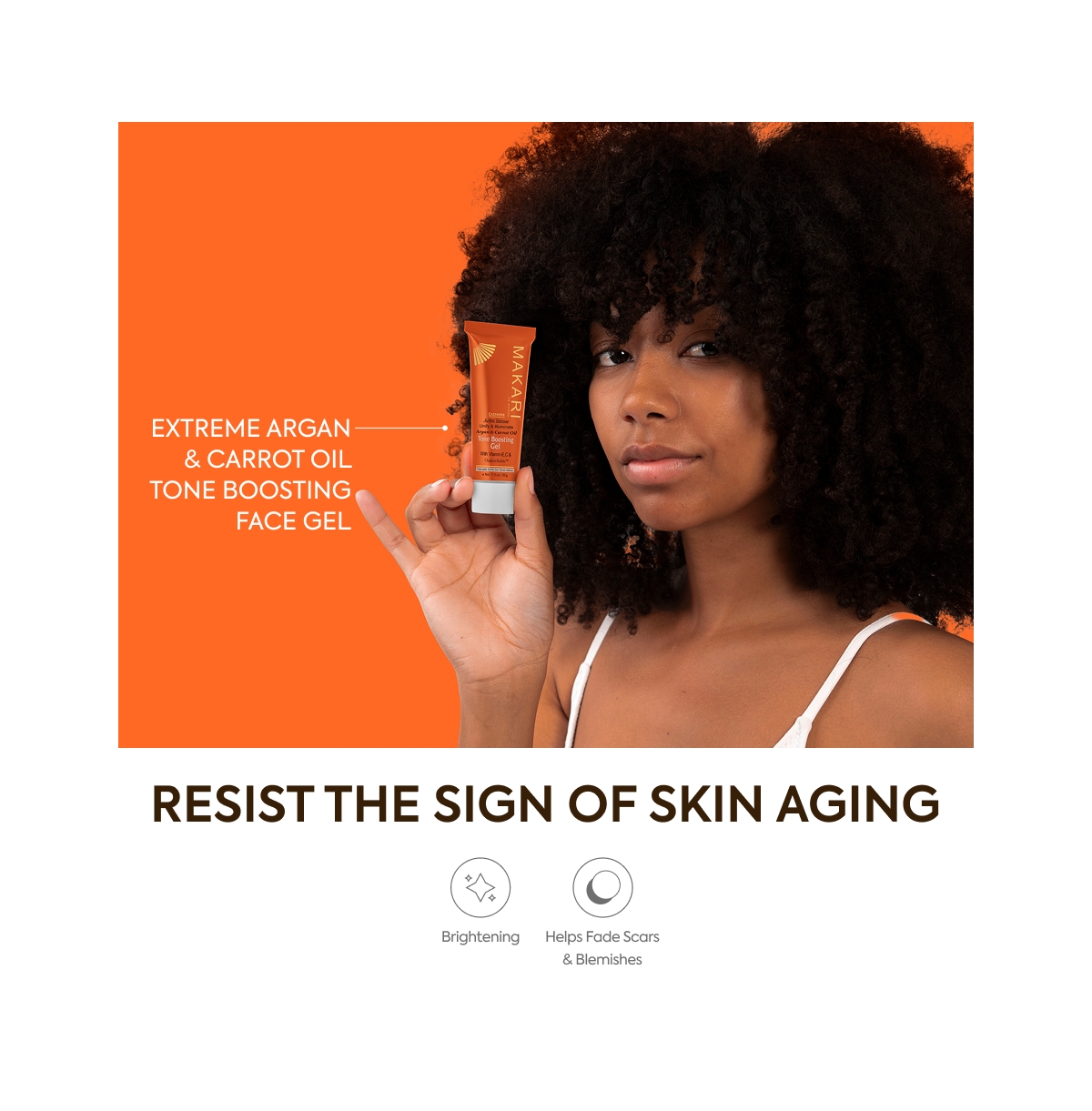 Extreme Argan & Carrot Oil Tone Boosting Gel - 1oz