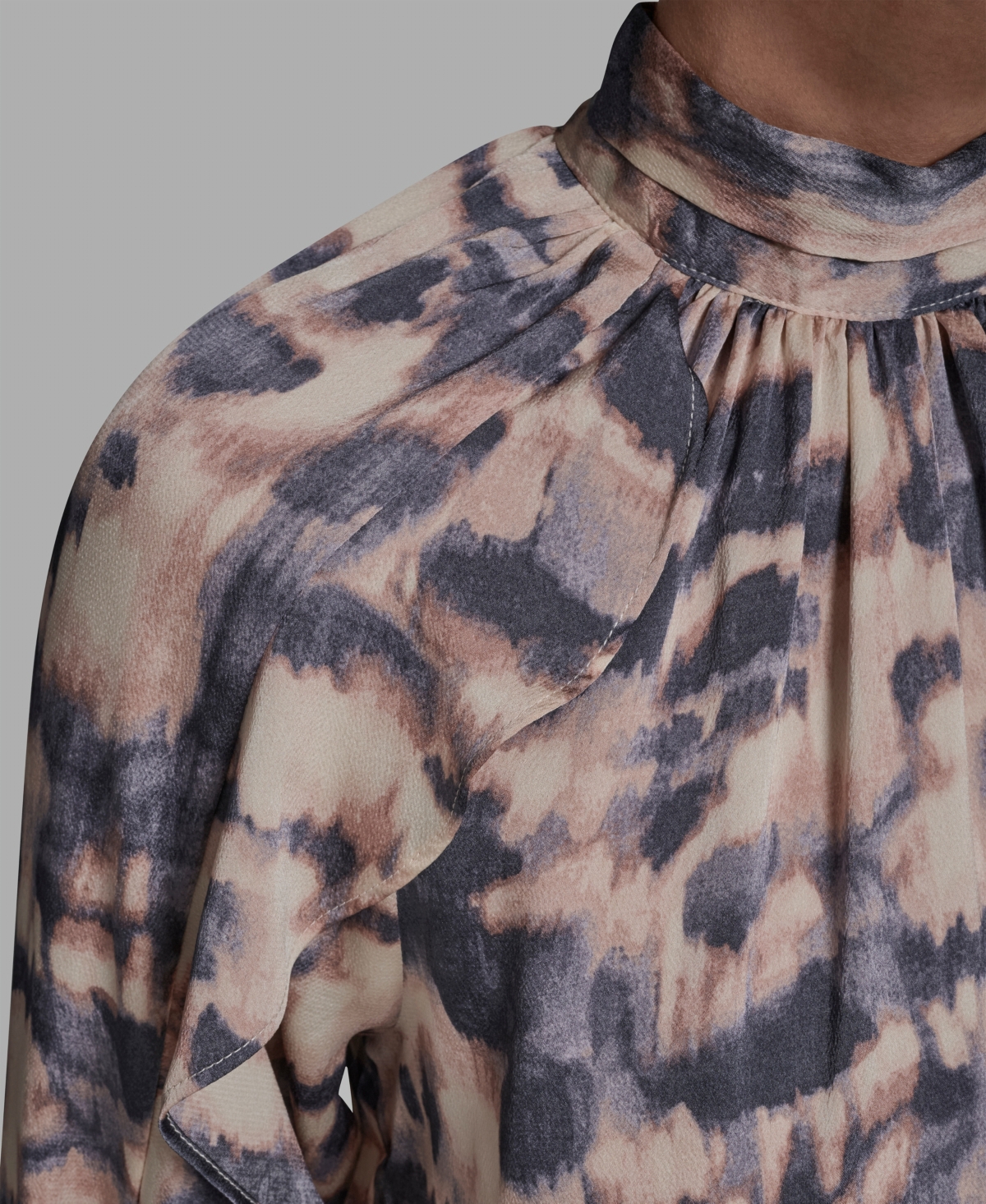 Bcbg Women's Hammered Satin Tiered Shift Dress