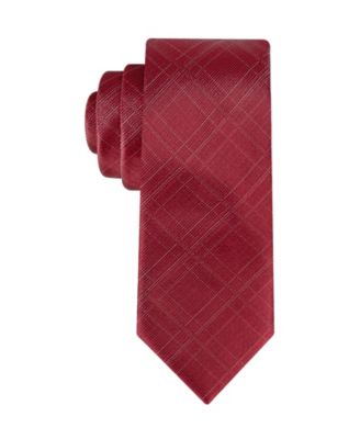 Calvin Klein - Men's Everett Plaid Tie