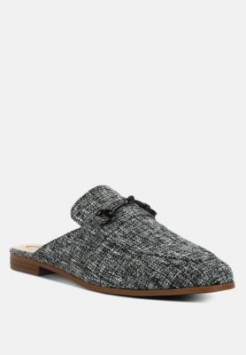 Womens Akua Horsebit Embellished Loafers