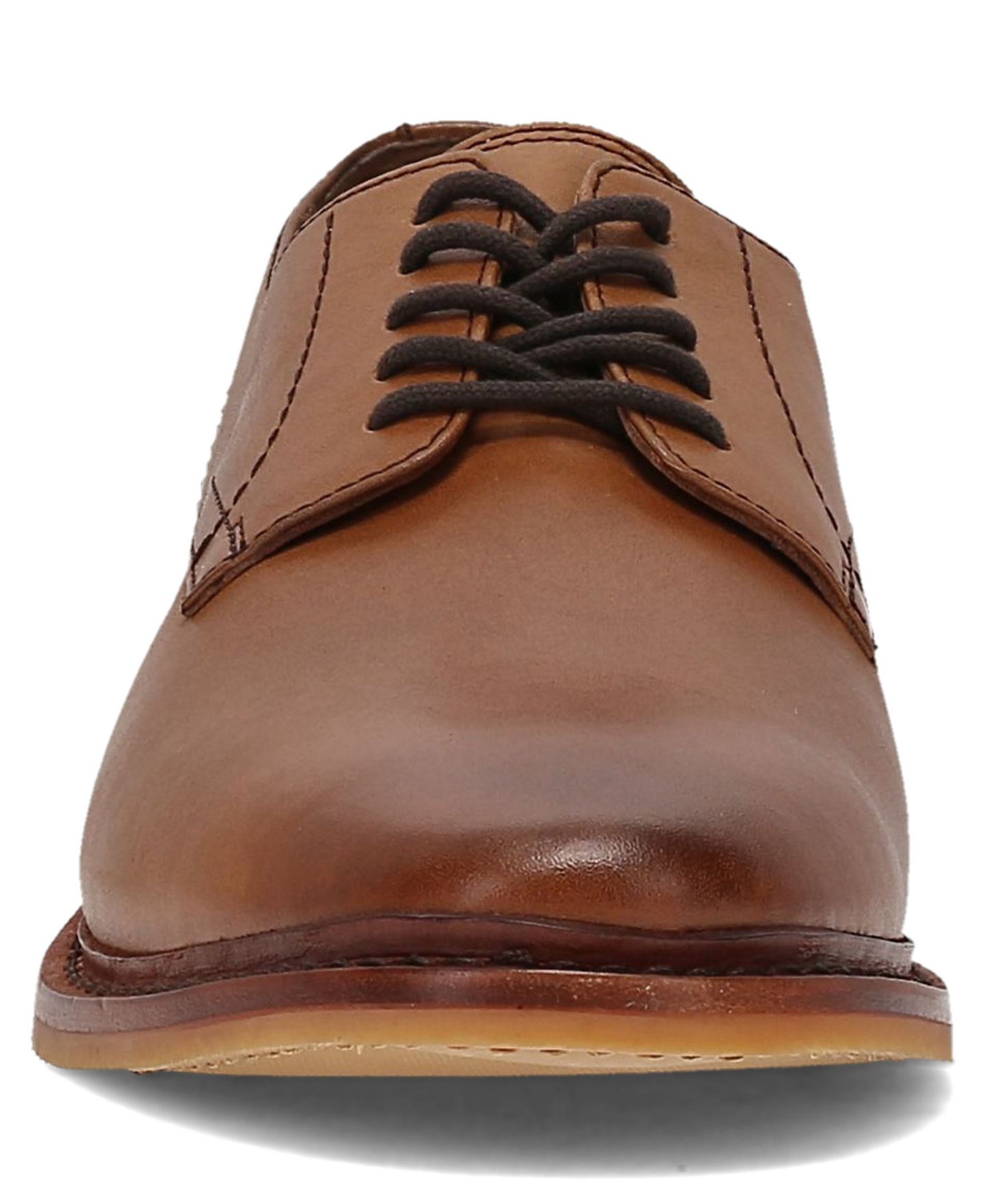 Мужские туфли Frye Paul Lace-Up Round-Toe Oxford, цвет: Седельно-коричневый — фото 3