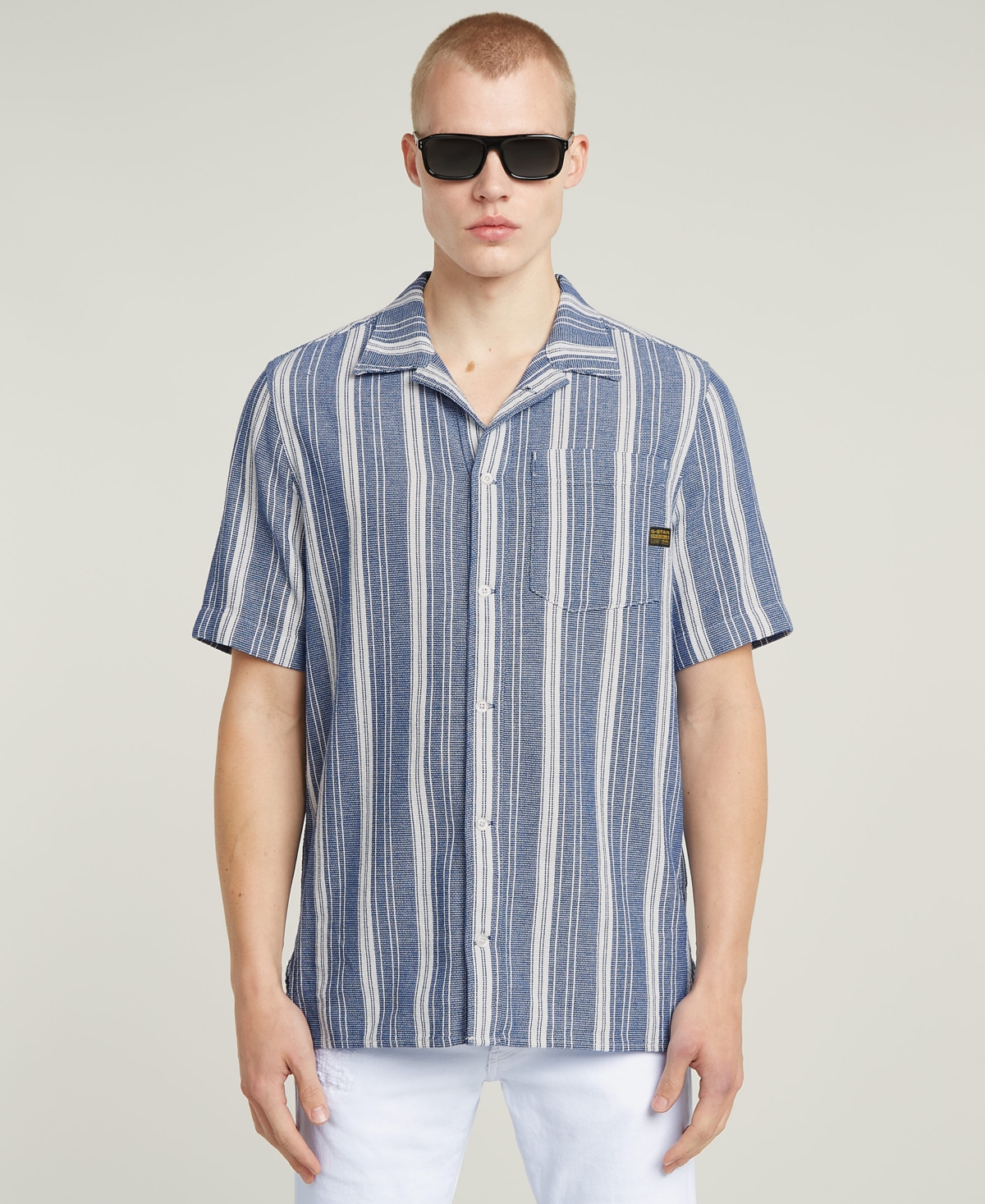 G-Star Raw Men's One Pocket Regular-Fit Shirt