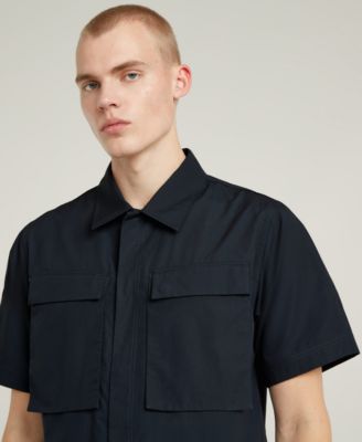 Men's Short-Sleeve Overshirt