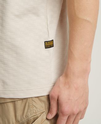 Men's Checquard Tweeter Short-Sleeve T-Shirt