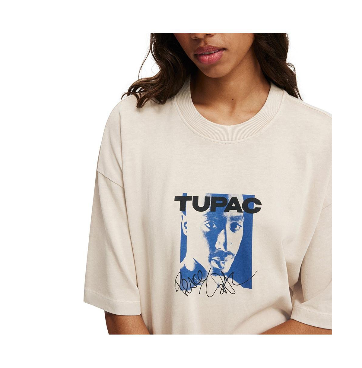 Cotton On Women's The Lcn Music Premium Boxy Graphic Tee