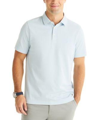 Men's Striped Golf Polo Shirt