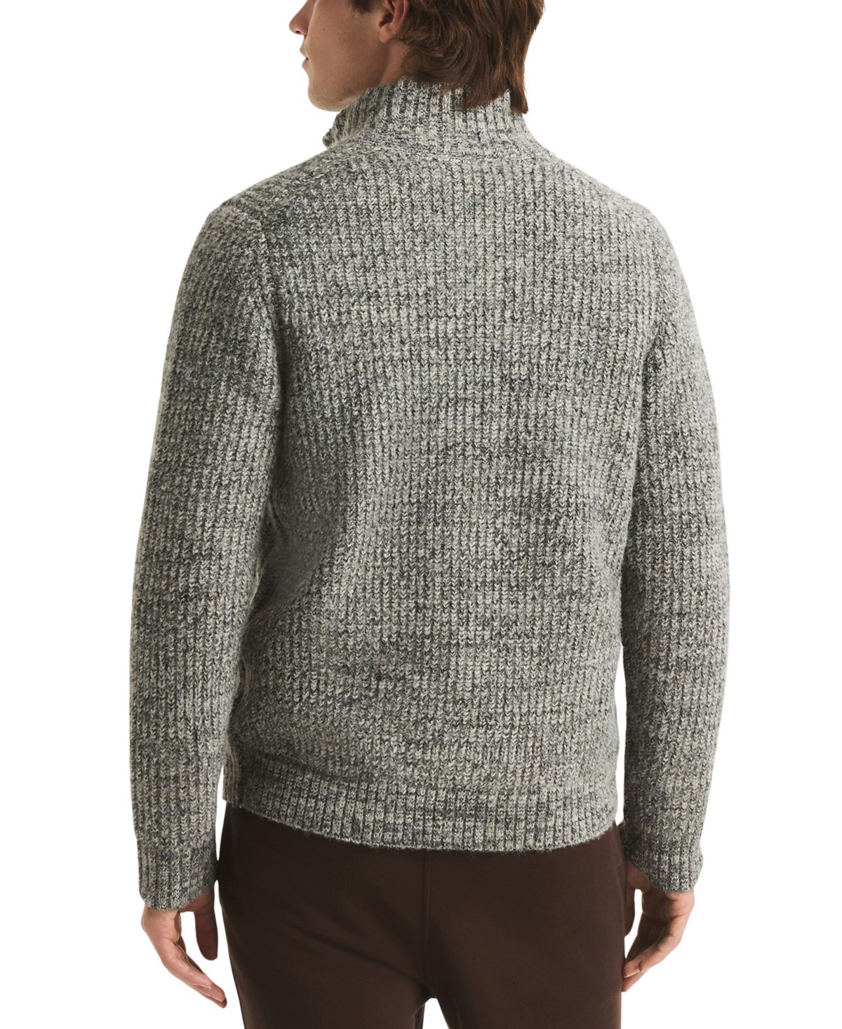 Nautica Men's Long-sleeve Cardigan In Black