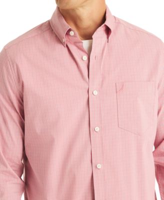 Men's Plaid Long-Sleeve Shirt