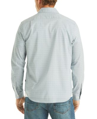Men's Printed Long-Sleeve Shirt