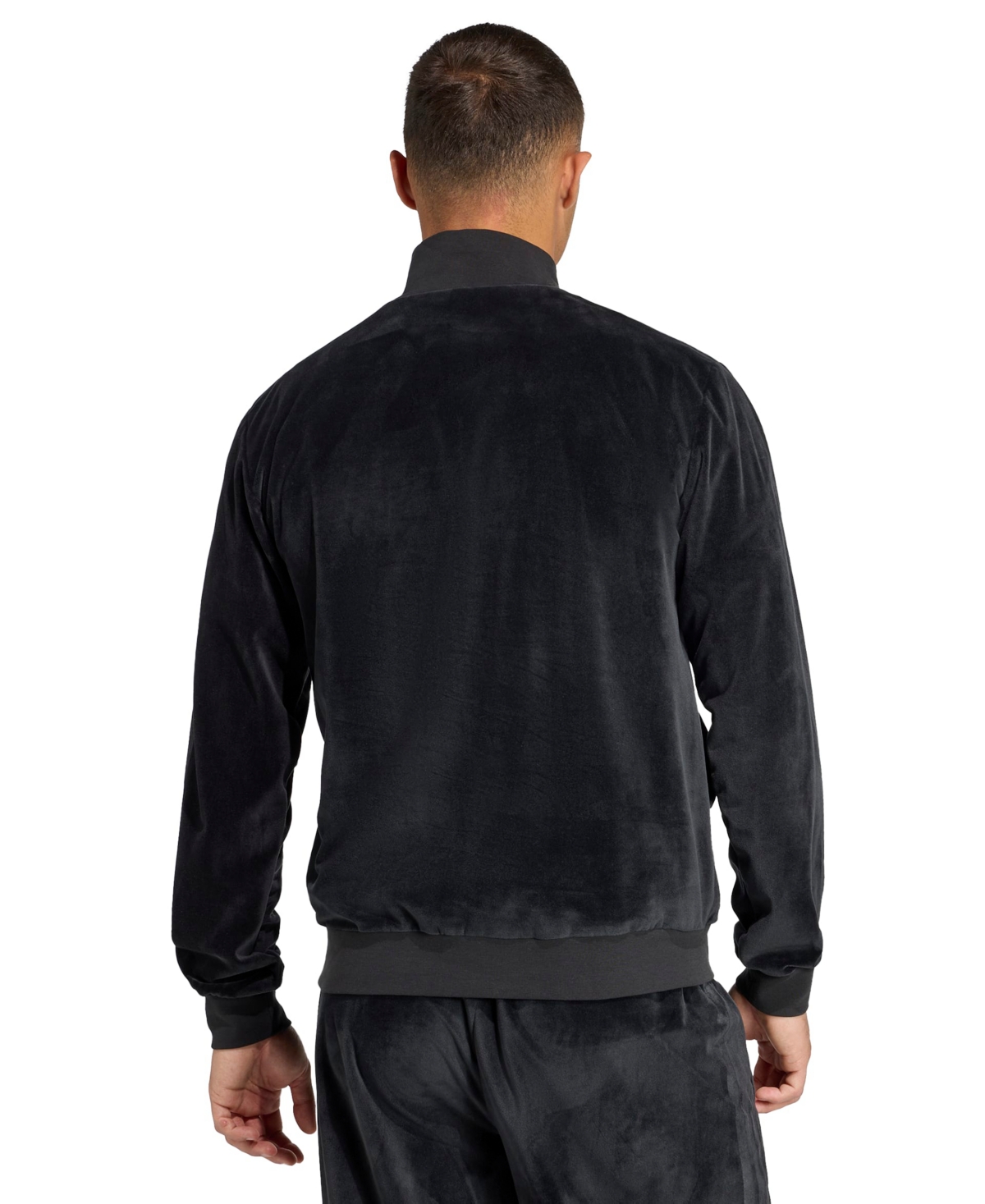 adidas Men's House of Tiro Velour Half-Zip Track Jacket