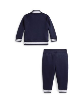 Baby Boys' Baseball Jacket and Jogger Pants, 2-Piece Set