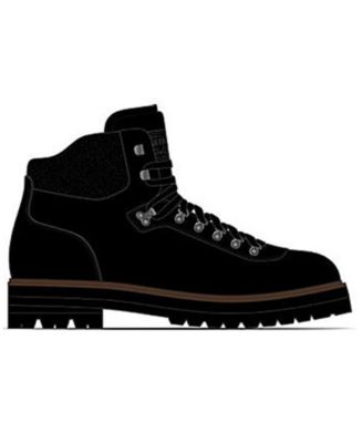 Men's Round-Toe Mid-Cut Boots