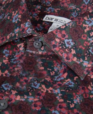 Men's Casa Floral Printed Dress Shirt, Macy's Exclusive
