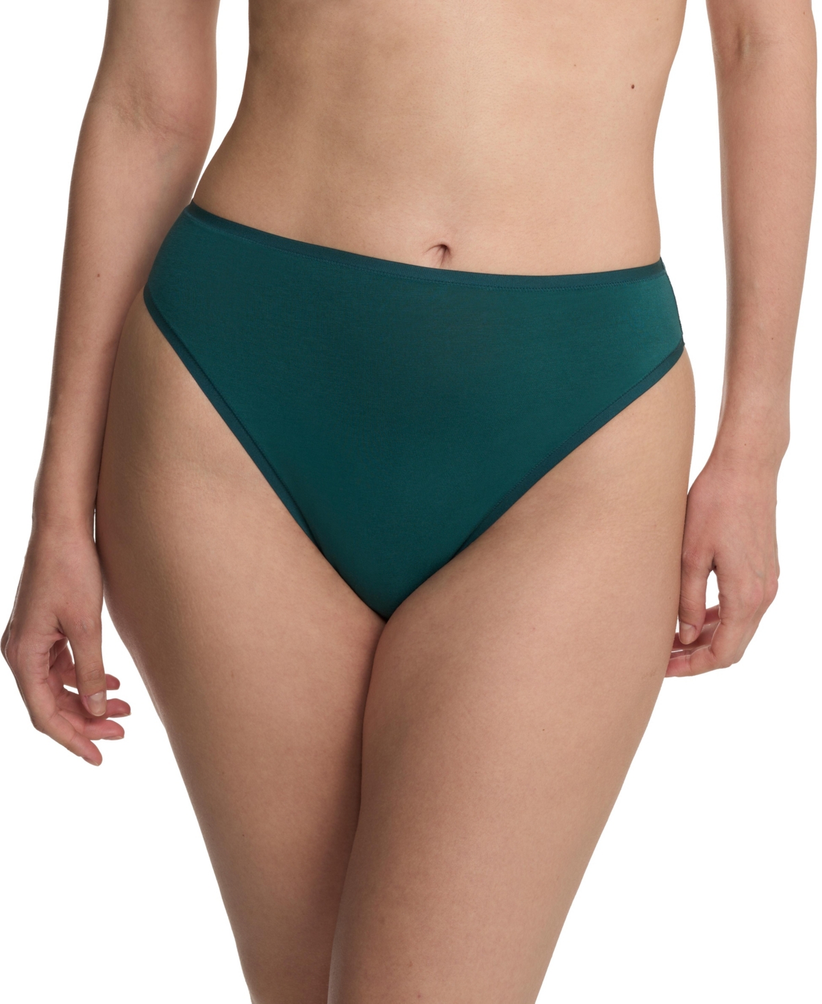 Natori Women's Bliss Bare Cotton High Cut Brief Pack