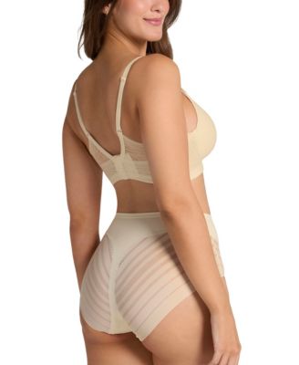 Women's Lace Stripe Undetectable Classic Shaper Panty 012903