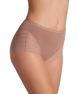 Women's Lace Stripe Undetectable Classic Shaper Panty 012903