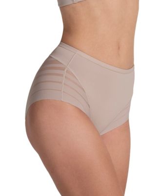 Women's Lace Stripe Undetectable Classic Shaper Panty 012903