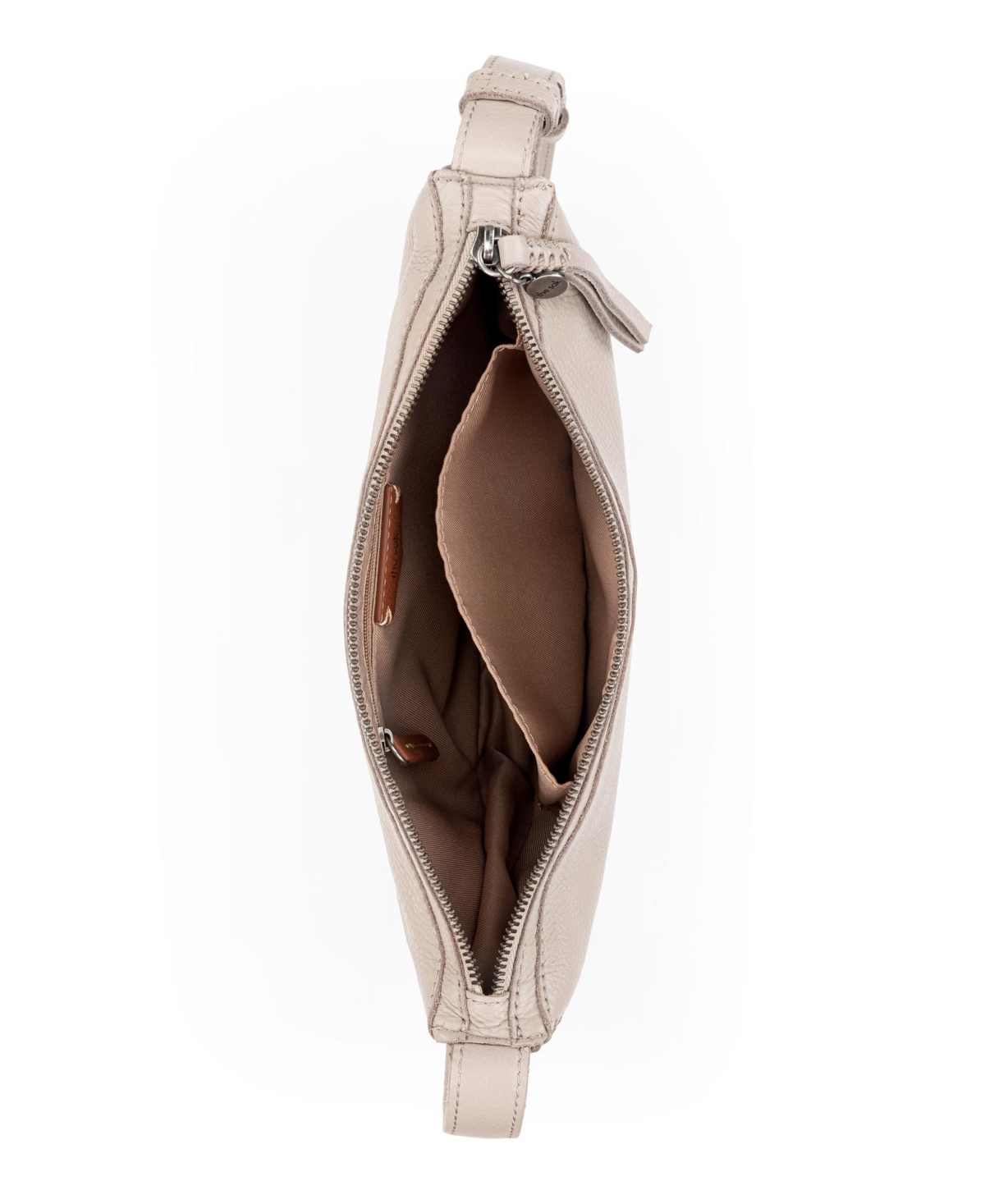 The Sak Tess Leather Mini Sling Bag In Neutral