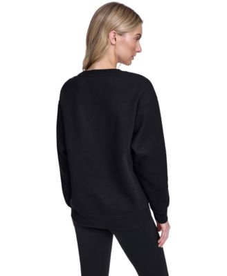 Women's Puff Print Logo Crewneck Sweatshirt