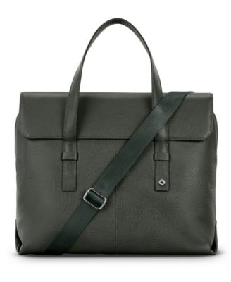 14" Mobile Solution 2 Leather Convertible Brief