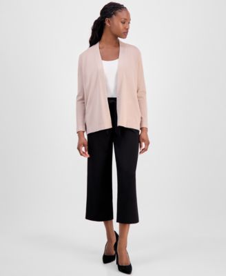 Petite Chatham Open-Front Cardigan