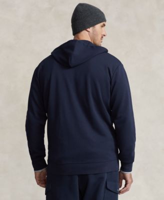 Men's Big & Tall Double-Knit Full-Zip Hoodie