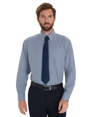 Men's Mini Gingham Dress Shirt, Macy's Exclusive