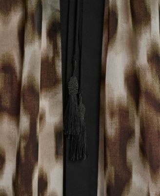 Women's Tie-Front Cover-Up Kaftan