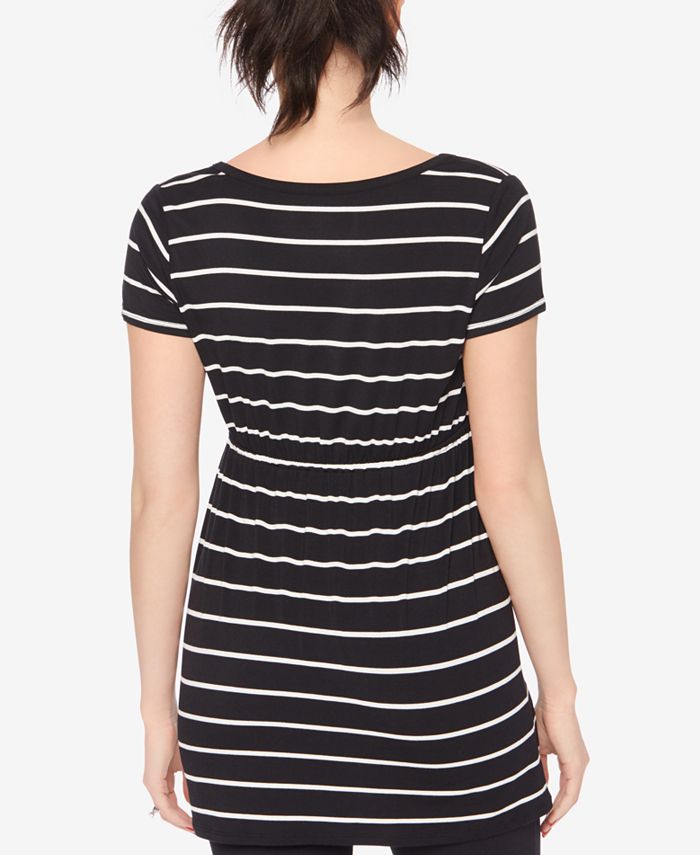 Motherhood Maternity Striped Babydoll Top Macy's