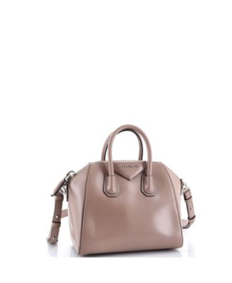 Mini Antigona Bag Glazed Leather