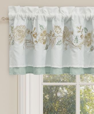 Spring Social Window Straight Valance, 18" x 72"