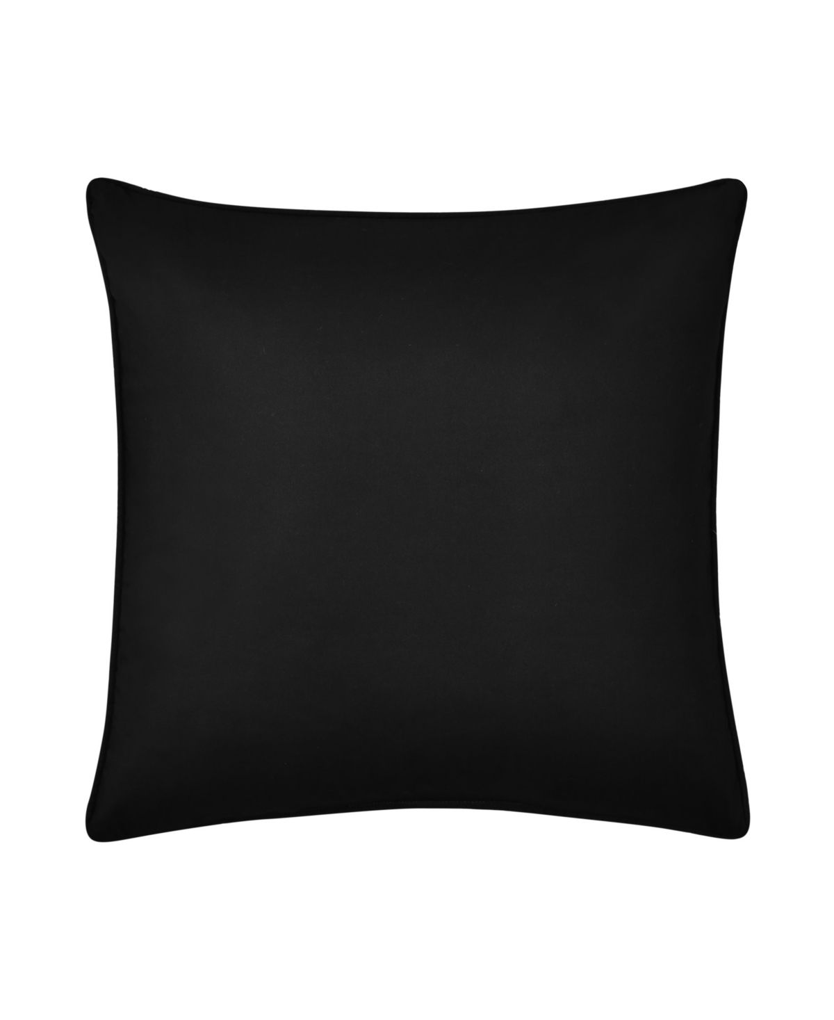 Royal Court Dalton Sleek Stripe Decorative Pillow, 20" X 20" In Black
