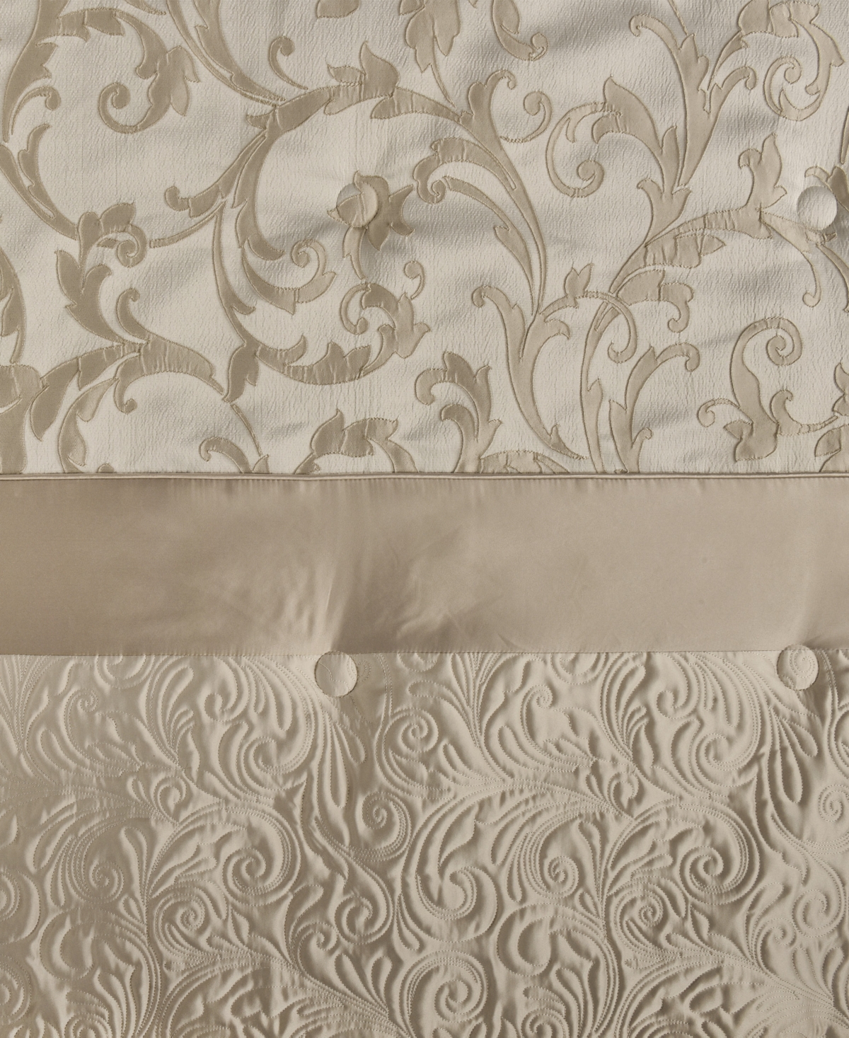 Royal Court Spectra Jacquard 3-pc. Comforter Set, Full/queen In Brown