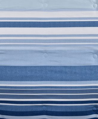 Carson Multi-Stripe 3-Pc. Comforter Set, King/California King