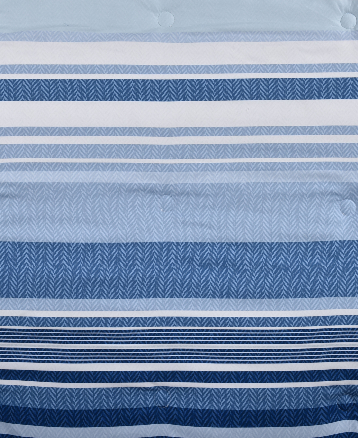 Royal Court Carson Multi-stripe 3-pc. Comforter Set, King/california King In Blue