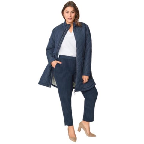 Женские куртки ellos Women's Plus Size Quilted Zip Jacket
