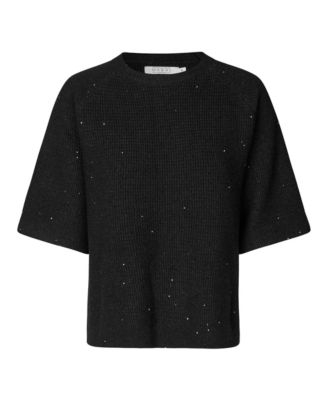 Women's MaFarinna Shimmer Short Sleeve Jumper